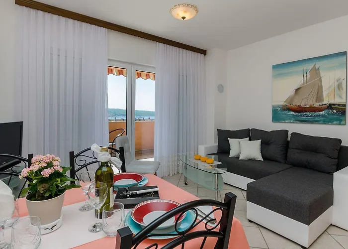Appartement Helles Nur 430 Meter Zum Mit Meerblick, Garage, Waschmaschine
