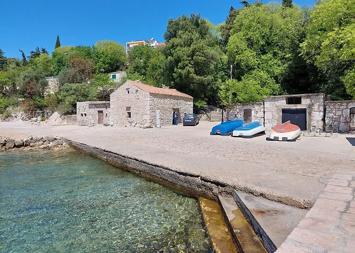 Appartement Helles Nur 430 Meter Zum Mit Meerblick, Garage, Waschmaschine Crikvenica