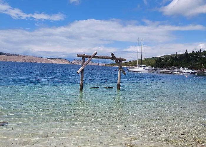 Helles Nur 430 Meter Zum Mit Meerblick, Garage, Waschmaschine Appartement Crikvenica